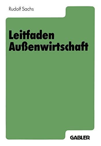 Leitfaden Außenwirtschaft