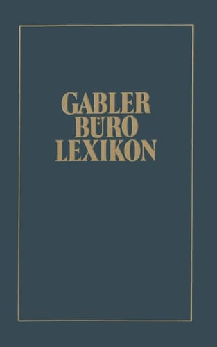 Gabler Büro Lexikon