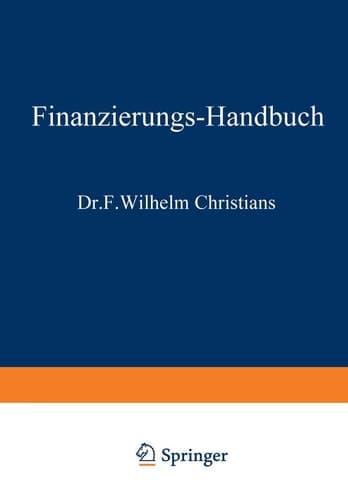 Finanzierungshandbuch