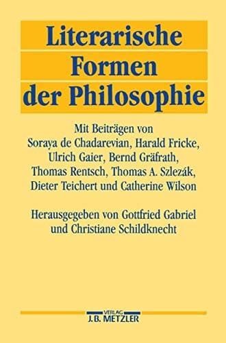 Literarische Formen der Philosophie (German Edition)