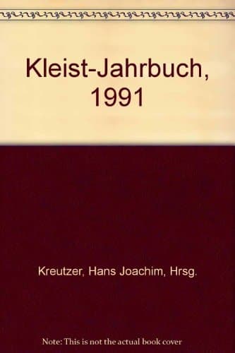 Kleist-Jahrbuch. 1991