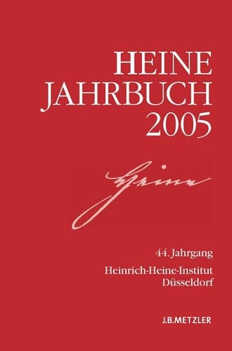 Heine-Jahrbuch 2005 44. Jahrgang