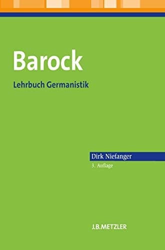 Barock Lehrbuch Germanistik