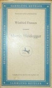 Martin Heidegger (Sammlung Metzler ; Bd. 141) (German Edition)