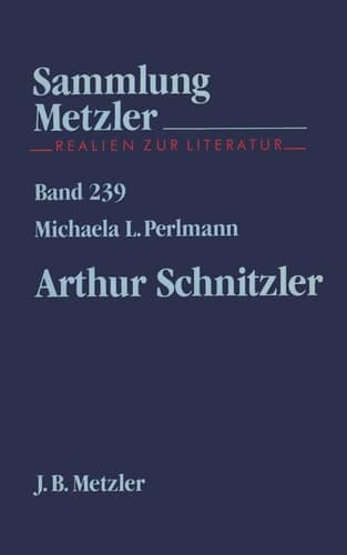 Arthur Schnitzler (Sammlung Metzler) (German Edition)
