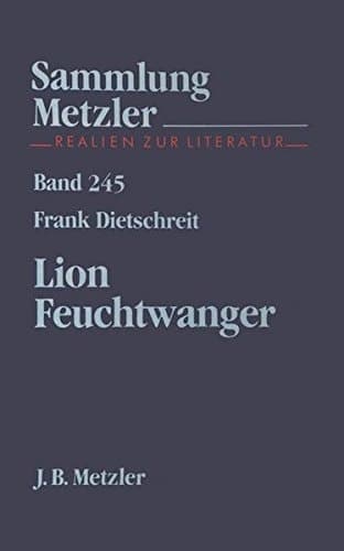 Lion Feuchtwanger (Sammlung Metzler) (German Edition)
