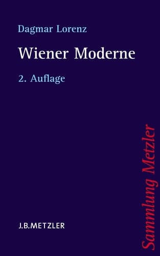 Wiener Moderne (Sammlung Metzler) (German Edition)
