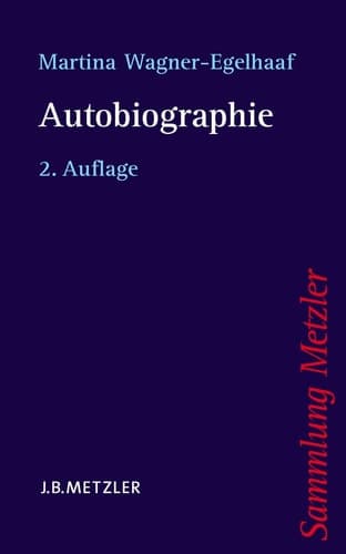 Autobiographie (Sammlung Metzler) (German Edition)