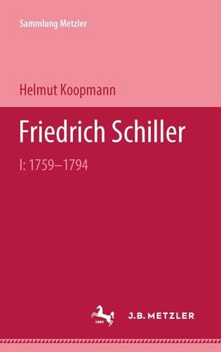 Friedrich Schiller I: 1759–1794