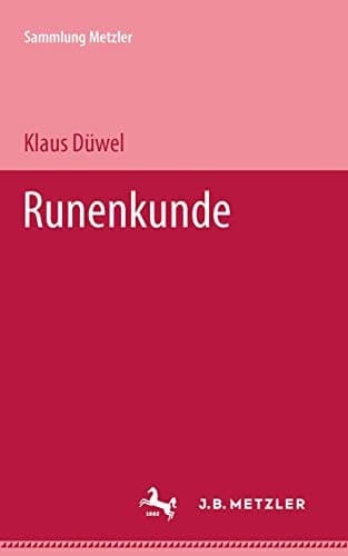 Runenkunde (Sammlung Metzler) (German Edition)