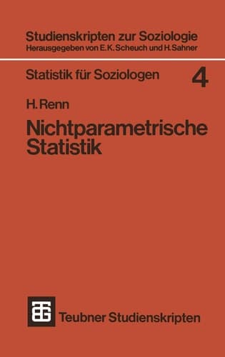 Nichtparametrische Statistik Eine Einführung in die Grundlagen