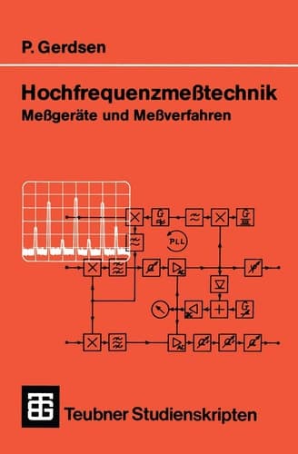 Hochfrequenzmeßtechnik Meßgeräte und Meßverfahren
