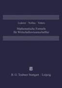 Mathematische Formeln für Wirtschaftswissenschaftler