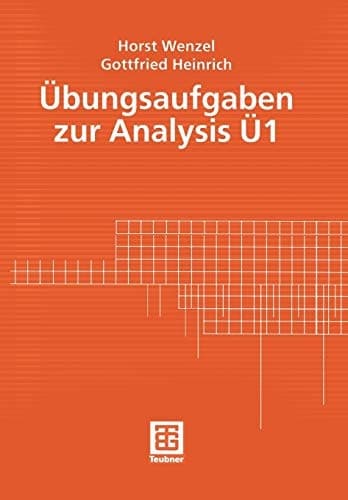 Übungsaufgaben zur Analysis Ü 1