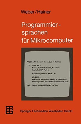 Programmiersprachen für Mikrocomputer Ein Überblick