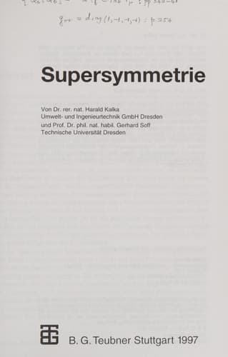 Supersymmetrie