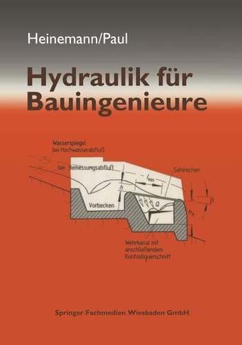 Hydraulik für Bauingenieure mit 20 Tabellen