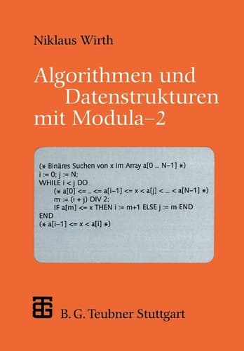 Algorithmen und Datenstrukturen mit Modula — 2