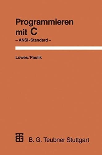 Programmieren mit C Ansi Standard