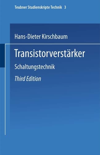 Transistorverstärker Schaltungstechnik