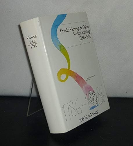 Friedr. Vieweg & Sohn Verlagskatalog, 1786-1986