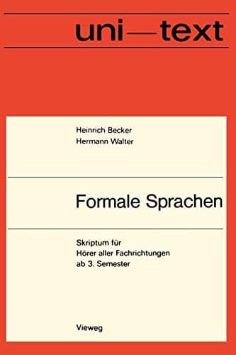 Formale Sprachen Eine Einführung