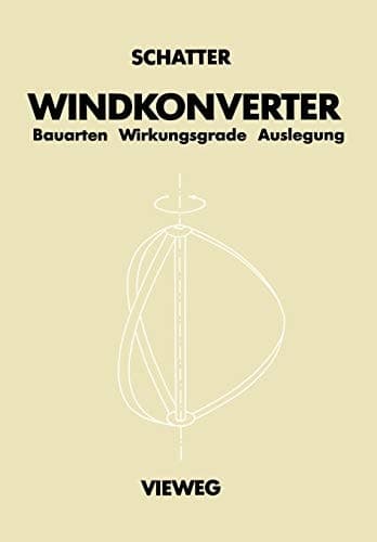 Windkonverter Bauarten, Wirkungsgrade, Auslegung