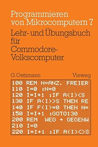 Lehr- und Übungsbuch für Commodore-Volkscomputer