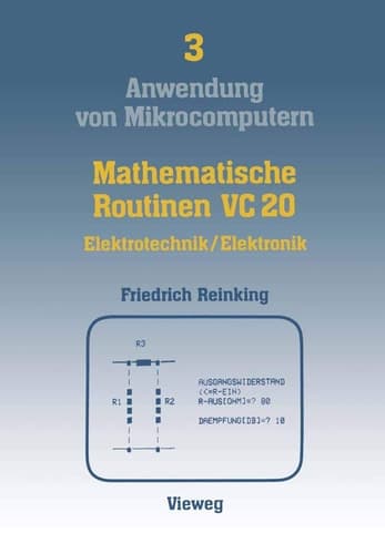 Mathematische Routinen VC 20 Elektrotechnik/Elektronik