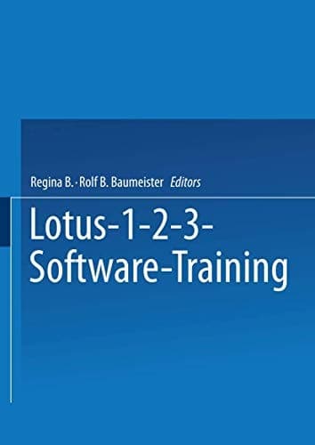 Lotus 1–2–3 Software Training