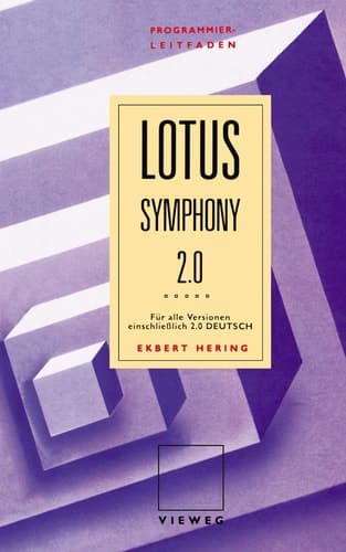 Programmierleitfaden Lotus Symphony Für alle Versionen einschließlich 2.0 DEUTSCH