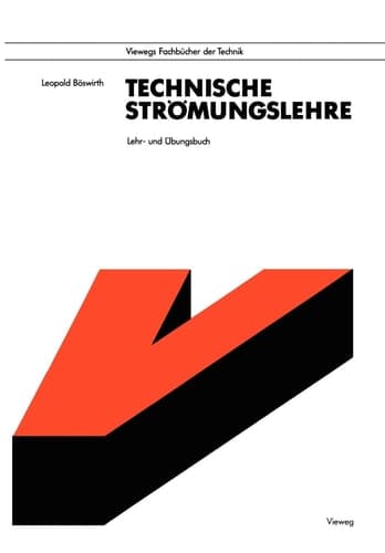 Technische Strömungslehre Lehr- und Übungsbuch