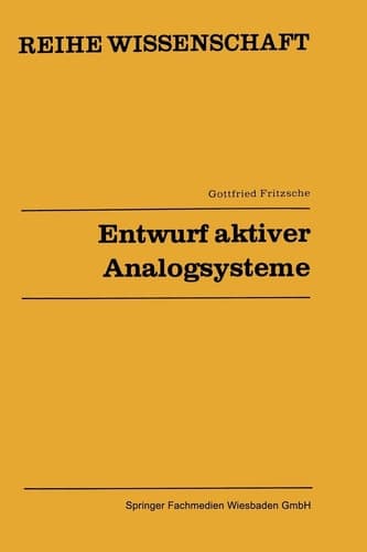 Entwurf aktiver Analogsysteme Netzwerke III