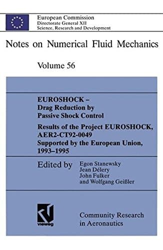 EUROSHOCK - Drag Reduction by Passive Shock Control Results of the Project EUROSHOCK, AER2-CT92-0049 Supported by the European Union, 1993 – 1995