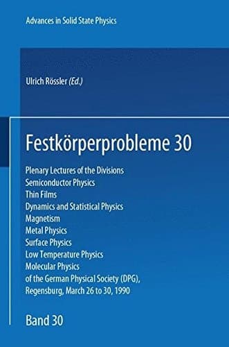 Festkörperprobleme 30