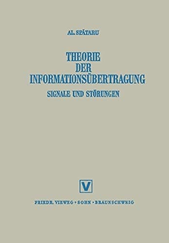 Theorie Der Informationsübertragung Signale und Störungen