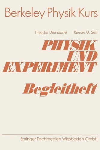 Physik und Experiment Begleitheft Laborausrüstung - Antworten