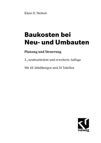 Baukosten bei Neu- und Umbauten