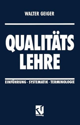 Qualitäts Lehre Einführung · Systematik · Terminologie