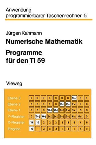 Numerische Mathematik Programme für den TI 59