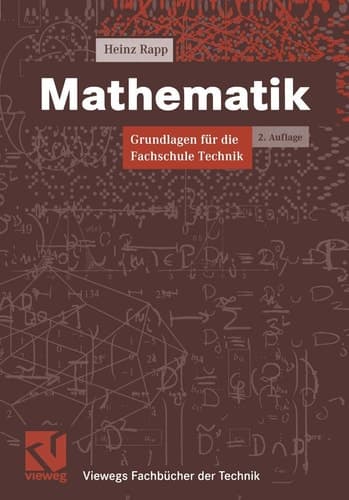 Mathematik Grundlagen für die Fachschule Technik