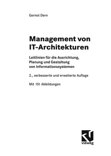 Management von IT-Architekturen Leitlinien für die Ausrichtung, Planung und Gestaltung von Informationssystemen