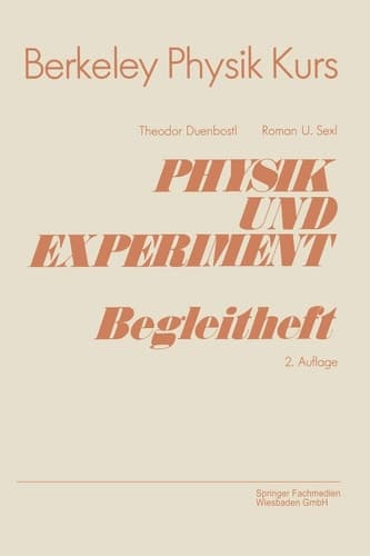 Physik und Experiment Begleitheft