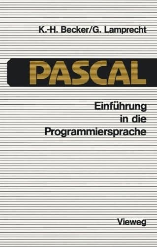 Einführung in die Programmiersprache PASCAL