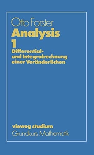Differential- und Integralrechnung einer Veränderlichen