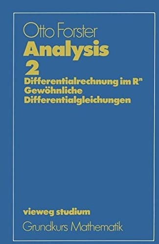 Analysis Gewöhnliche differentialgleichungen. Differentialrechnung im rn
