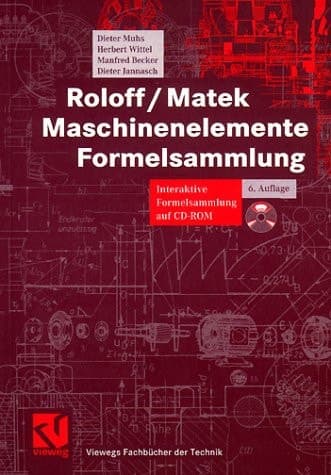 Maschinenelemente Formelsammlung. Interaktive, rechenbare Formelsammlung.