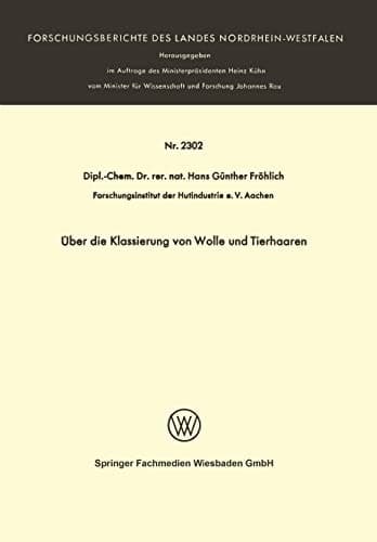 Über die Klassierung von Wolle und Tierhaaren