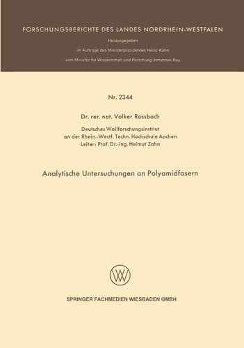 Analytische Untersuchungen an Polyamidfasern