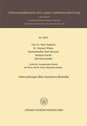 Untersuchungen über monomere Boroxide